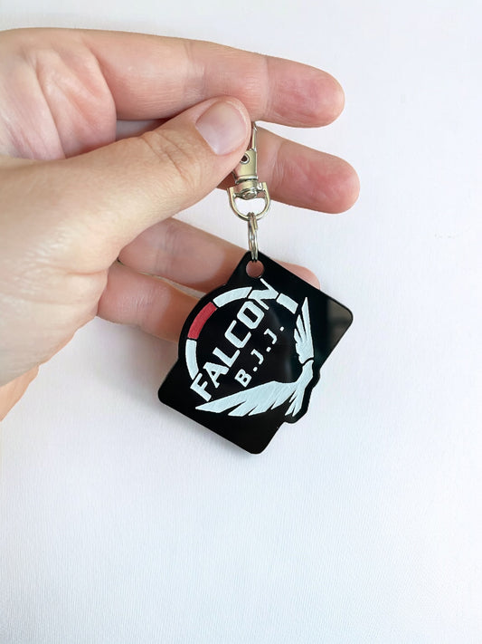 Falcon BJJ Keychain