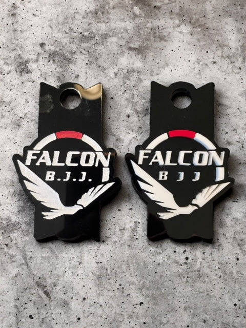 40 oz Falcon BJJ Stanley Topper-Engraved and Painted